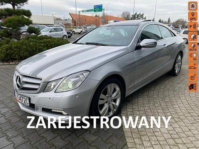 Srebrny Używany 2010 Mercedes E350 Coupe | 49 900 zł