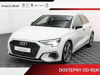 Biały Używany 2021 Audi A3 Sportback Ambiente Hatchback | 85 810 zł (Dobra cena)