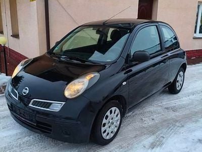 Czarny Używany 2010 Nissan Micra Hatchback | 6900 zł