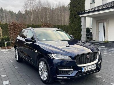 Granatowy Używany 2016 Jaguar F-Pace SUV | 89 700 zł (Dość drogi)