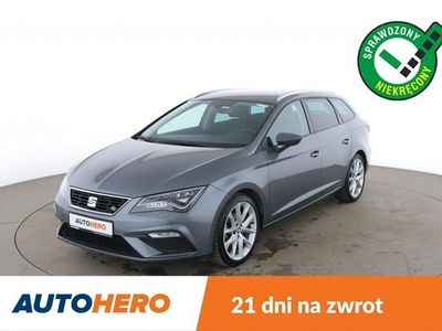 używany Seat Leon 1.4dm 125KM 2018r. 113 717km