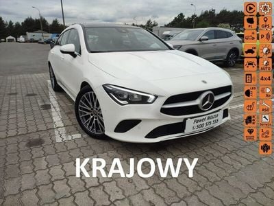 Używany Mercedes CLA200 160 KM (117 kW) 2020 Biały (metalik) Kombi