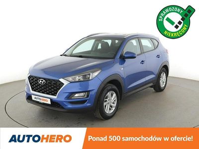 Niebieski Używany 2019 Hyundai Tucson SUV | 63 200 zł (Dobra cena)