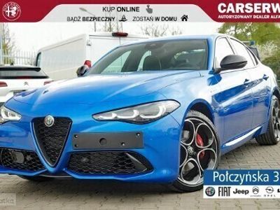 używany Alfa Romeo Giulia Veloce 2,0 280 KM Q4 AT8 | Niebieska | Asystent kierowcy + | Alarm