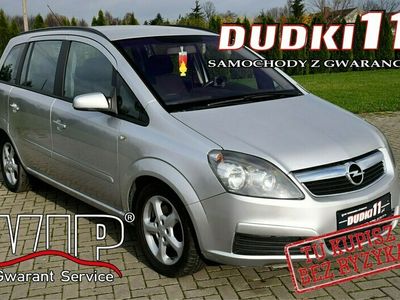 używany Opel Zafira 1.9dm 120KM 2007r. 240 000km