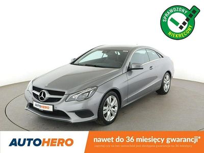 Szary Używany 2014 Mercedes E250 Coupe | 61 200 zł