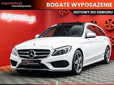 Biały Używany 2018 Mercedes C300 Kombi | 89 700 zł
