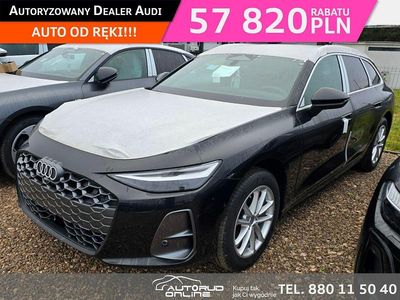 Nowe Audi A6 204 KM (150 kW) 2025 Czarny (metalik) Kombi