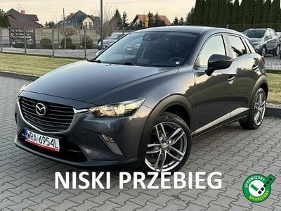 Szary Używany 2017 Mazda CX-3 SUV | 57 900 zł (Uczciwa cena)