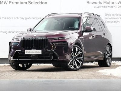 Używany BMW X7 Comfort Edition 340 KM (250 kW) 2024 Lakierowanie individual 359 mora metallic metalizowany SUV
