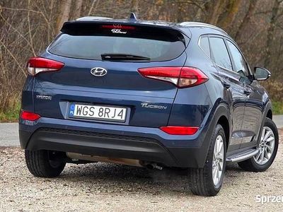 Niebieski Używany 2018 Hyundai Tucson SUV | 63 900 zł (Uczciwa cena)