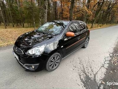 Używany Mitsubishi Space Star 80 KM (58 kW) 2018 Czarny Hatchback