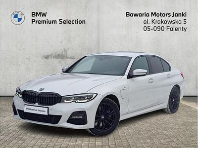 Używany BMW 330e Shadowline 184 KM (135 kW) 2020 Mineral white metallic metalizowany Sedan/Limuzyna