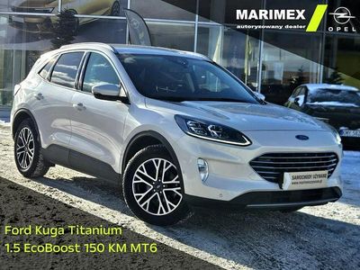 Używany Ford Kuga 150 KM (110 kW) 2020 Biały SUV