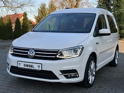 Biały Używany 2018 VW Caddy Minivan | 54 800 zł (Dobra cena)