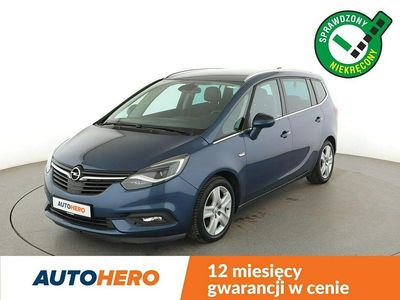 Niebieski Używany 2016 Opel Zafira Innovation Minivan | 55 100 zł