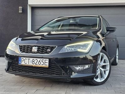Używany Seat Leon FR 180 KM (132 kW) 2015 Czarny (metalik) Kombi