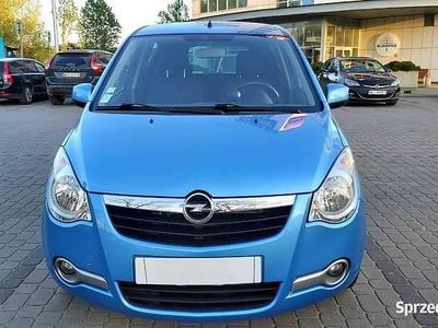 Niebieski Używany 2011 Opel Agila Enjoy Hatchback | 22 490 zł