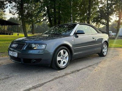 Szary Używany 2003 Audi A4 Cabriolet Kabriolet | 15 900 zł