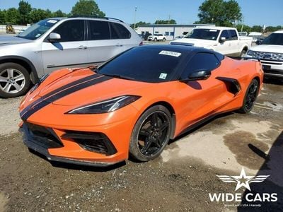Pomarańczowy (metalik) Używany 2021 Chevrolet Corvette Coupe | 188 700 zł