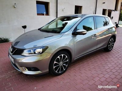 Szary Używany 2015 Nissan Pulsar Tekna Hatchback | 34 999 zł