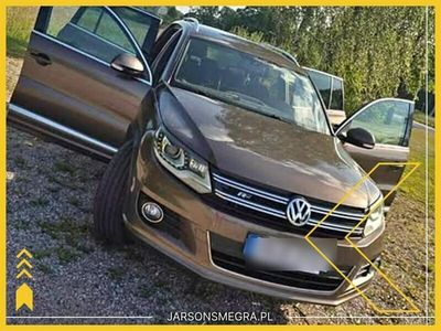 Brązowy Używany 2015 VW Tiguan SUV | 63 100 zł (Uczciwa cena)