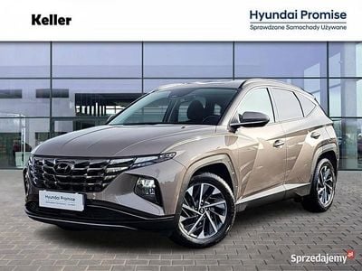 Złoty Używany 2021 Hyundai Tucson SUV | 95 000 zł (Uczciwa cena)