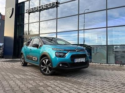 Niebieski Używany 2023 Citroën C3 PureTech | 61 900 zł (Uczciwa cena)