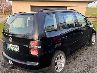 Czarny Używany 2005 VW Touran Minivan | 6400 zł (Uczciwa cena)