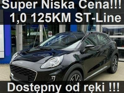 Czarny (metalik) Używany 2023 Ford Puma SUV | 95 000 zł (Drogi)