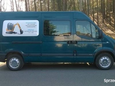 używany Renault Master 3.0 DCi HAK 5-osobowy BEZWYPADKOWY