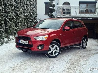 Używany Mitsubishi ASX 117 KM (86 kW) 2014 Bordowy (metalik) SUV