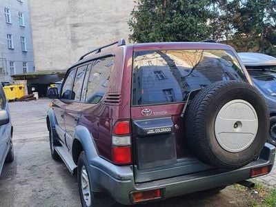 Bordowy Używany 1998 Toyota Land Cruiser SUV | 36 500 zł