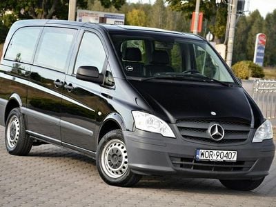 Czarny Używany 2012 Mercedes Vito Van | 35 700 zł
