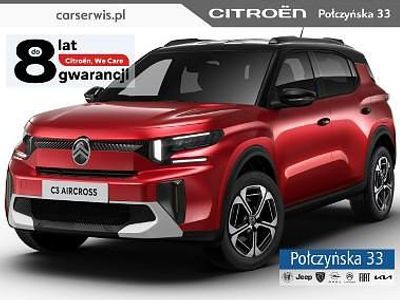Nowe Citroën C3 Aircross 145 KM (106 kW) 2025 Czerwony (metalik) SUV