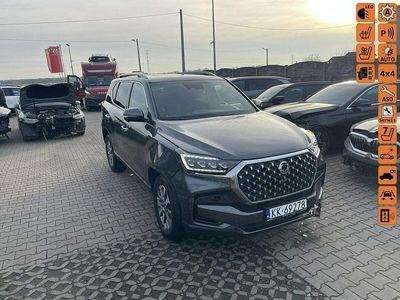 Czarny Używany 2021 Ssangyong (KGM) Rexton SUV | 69 900 zł