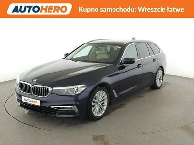 Czarny Używany 2019 BMW 520 Luxury Line Kombi | 91 500 zł (Dobra cena)