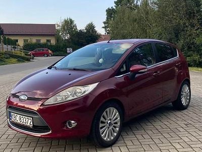 Bordowy Używany 2008 Ford Fiesta Hatchback | 13 900 zł