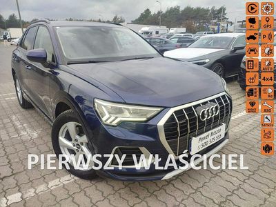 Niebieski (metalik) Używany 2021 Audi Q3 Comfort SUV | 112 900 zł