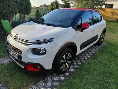 Biały Używany 2018 Citroën C3 PureTech Hatchback | 42 800 zł (Dość drogi)