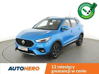 Niebieski Używany 2023 MG ZS Luxury SUV | 63 700 zł (Uczciwa cena)