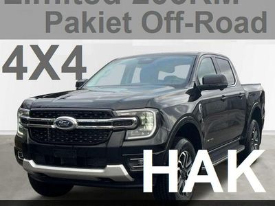 Nowe Ford Ranger Limited 205 KM (150 kW) 2025 Czarny Pickup