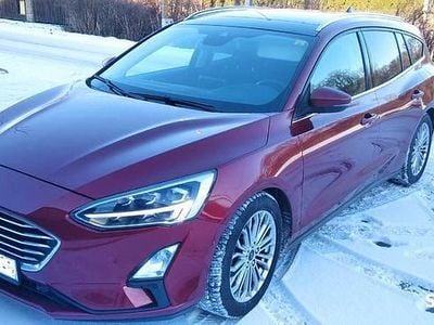 Bordowy Używany 2019 Ford Focus Titanium X Kombi | 50 000 zł (Dobra cena)