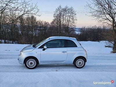 Srebrny Używany 2010 Fiat 500 Hatchback | 9800 zł (Super Cena)