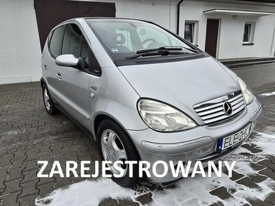 Srebrny Używany 2002 Mercedes A160 Hatchback | 4900 zł