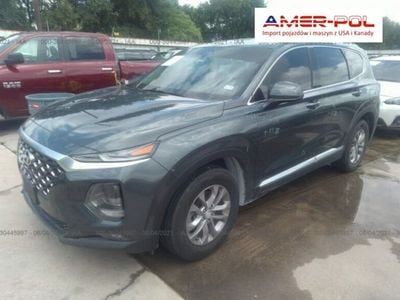 Szary Używany 2019 Hyundai Santa Fe SUV | 77 000 zł