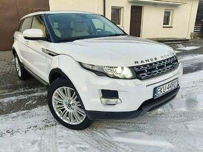 Biały (metalik) Używany 2013 Land Rover Range Rover evoque SUV | 49 900 zł