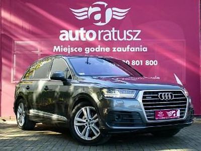 Szary Używany 2015 Audi Q7 S-Line SUV | 123 000 zł (Dość drogi)
