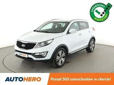Używany Kia Sportage 135 KM (99 kW) 2015 Biały SUV