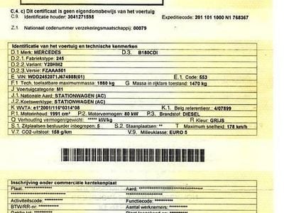 Używany 2010 Mercedes 180 Sedan/Limuzyna | 18 000 zł